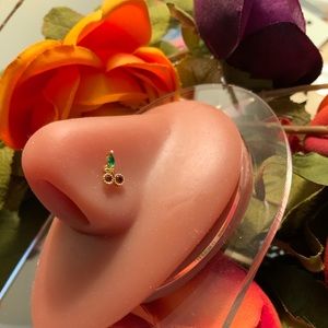 Cherry nose ring